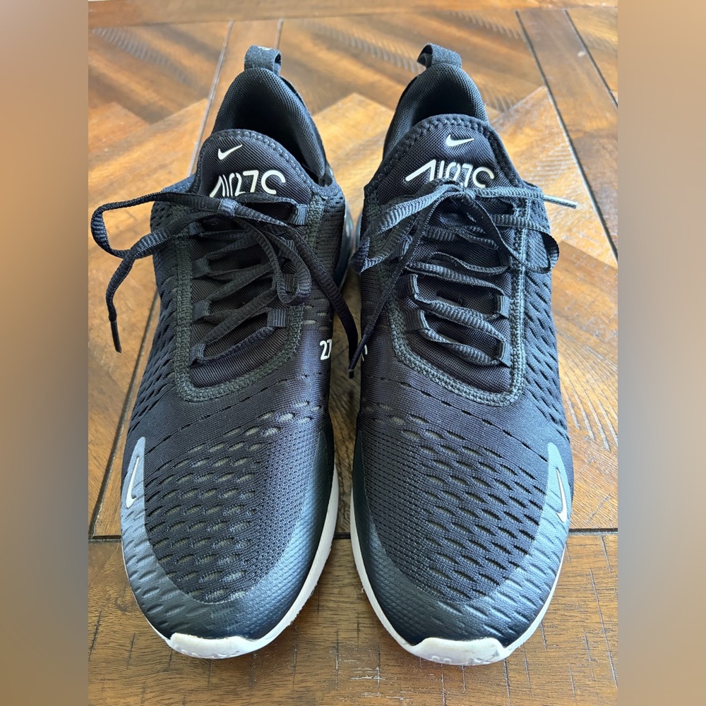 Nike women’s Air Max 270. Size 10. Black/white. 
Minimal wear